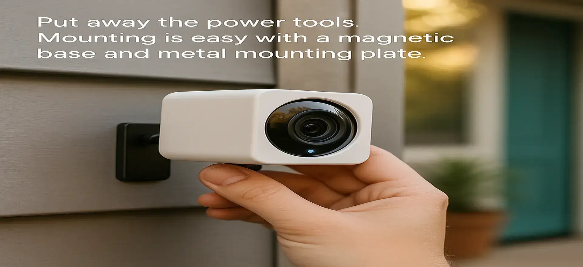 Wyze Cam V4 (2K): Renter-Friendly Security You Can Take When You Move 7 Magnetic mount install 4000x40001 1 1 wyze cam v4,smart home for renters